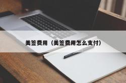 美签费用（美签费用怎么支付）