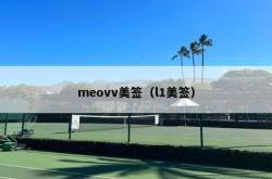 meovv美签（l1美签）