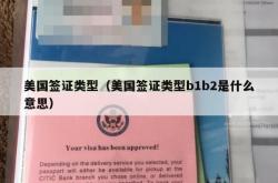 美国签证类型（美国签证类型b1b2是什么意思）