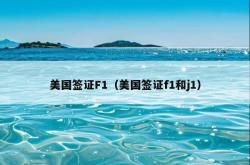 美国签证F1（美国签证f1和j1）