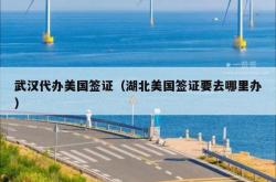 武汉代办美国签证（湖北美国签证要去哪里办）