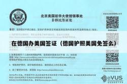 在德国办美国签证（德国护照美国免签么）
