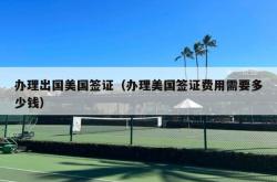办理出国美国签证（办理美国签证费用需要多少钱）