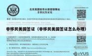 非移民美国签证（非移民美国签证怎么办理）