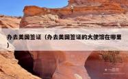 办去美国签证（办去美国签证的大使馆在哪里）