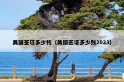 美国签证多少钱（美国签证多少钱2023）