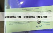 赴美国签证代办（赴美国签证代办多少钱）