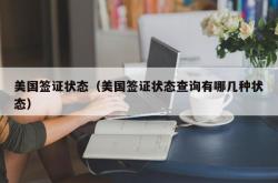 美国签证状态（美国签证状态查询有哪几种状态）