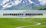 北京办理美国签证中介（美国签证中介机构）