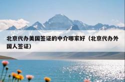 北京代办美国签证的中介哪家好（北京代办外国人签证）