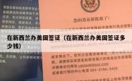 在新西兰办美国签证(在新西兰办美国签证多少钱)