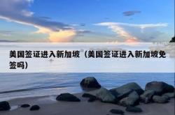 美国签证进入新加坡（美国签证进入新加坡免签吗）