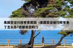 美国签证行政审查原因（美国签证被行政审查了怎么办?会被拒签吗?）