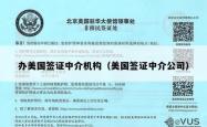 办美国签证中介机构（美国签证中介公司）