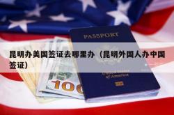 昆明办美国签证去哪里办（昆明外国人办中国签证）