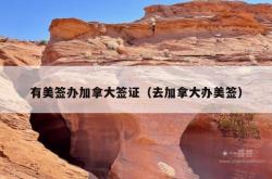 有美签办加拿大签证（去加拿大办美签）