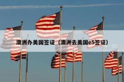 澳洲办美国签证（澳洲去美国e5签证）