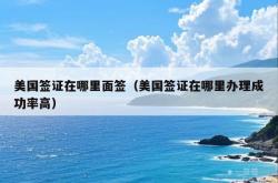 美国签证在哪里面签（美国签证在哪里办理成功率高）