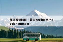 美国签证验证（美国签证identification number）