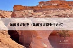美国签证优惠（美国签证费支付方式）