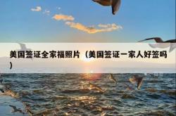 美国签证全家福照片（美国签证一家人好签吗）