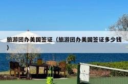 旅游团办美国签证（旅游团办美国签证多少钱）
