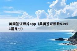 美国签证照片app（美国签证照片51x51是几寸）