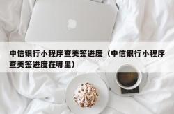 中信银行小程序查美签进度（中信银行小程序查美签进度在哪里）