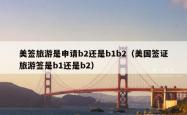 美签旅游是申请b2还是b1b2（美国签证旅游签是b1还是b2）