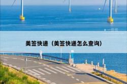 美签快递（美签快递怎么查询）