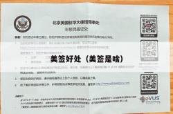 美签好处（美签是啥）