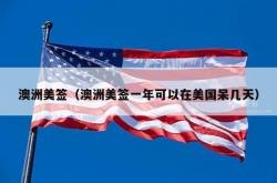 澳洲美签（澳洲美签一年可以在美国呆几天）