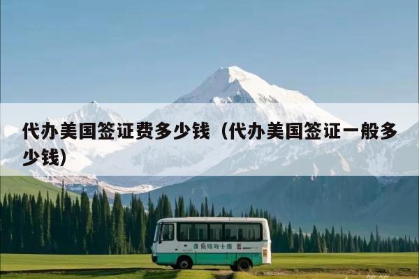 代办美国签证费多少钱(代办美国签证一般多少钱)