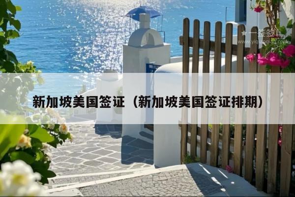 新加坡美国签证(新加坡美国签证排期)