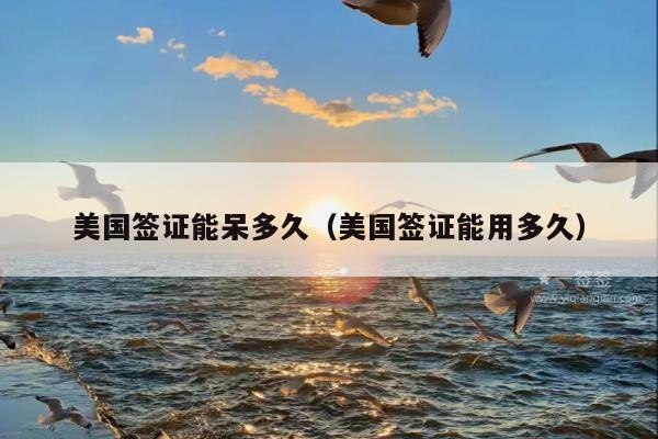 美国签证能呆多久(美国签证能用多久)