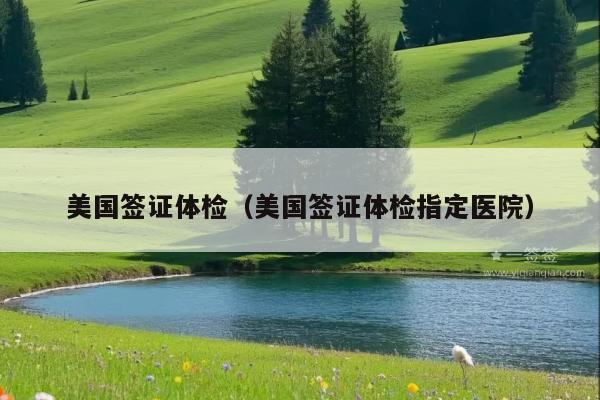 美国签证体检(美国签证体检指定医院)