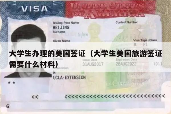 大学生办理的美国签证(大学生美国旅游签证需要什么材料)
