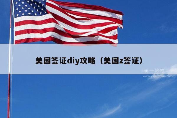 美国签证diy攻略(美国z签证)