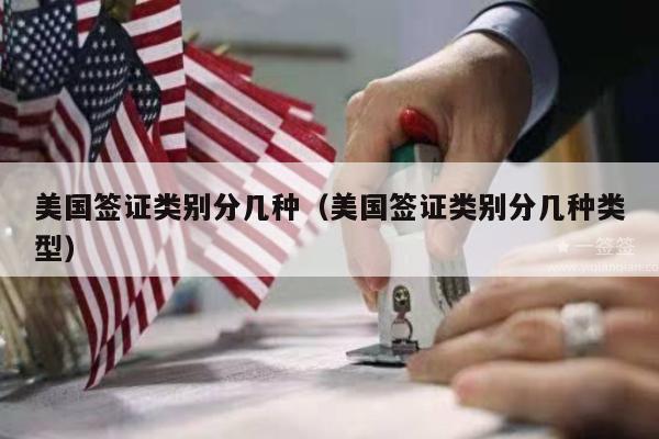 美国签证类别分几种(美国签证类别分几种类型)