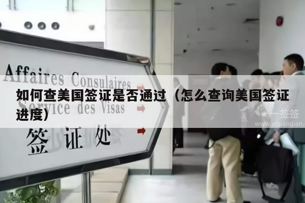 如何查美国签证是否通过(怎么查询美国签证进度)