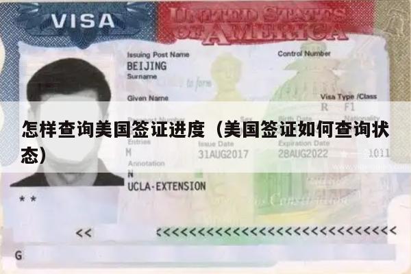 怎样查询美国签证进度(美国签证如何查询状态)