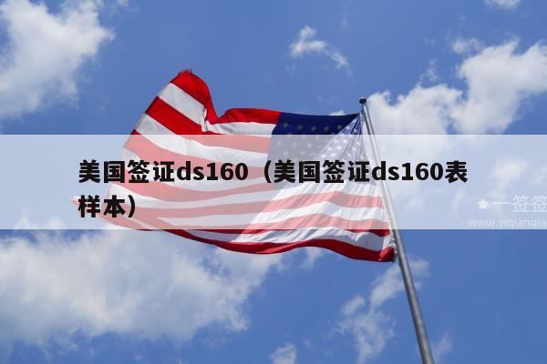美国签证ds160(美国签证ds160表样本)