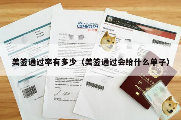 美签通过率有多少(美签通过会给什么单子)