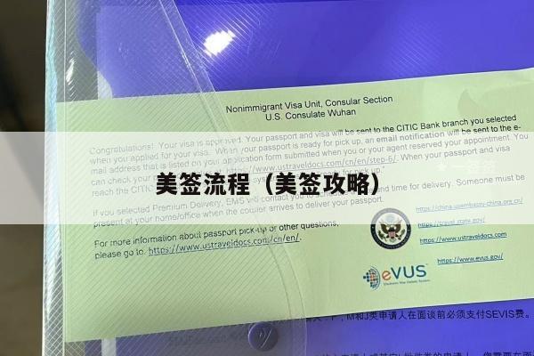 美签流程(美签攻略)
