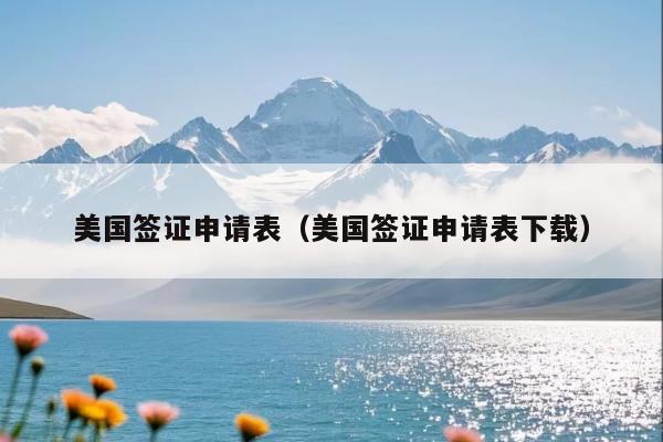美国签证申请表(美国签证申请表下载)
