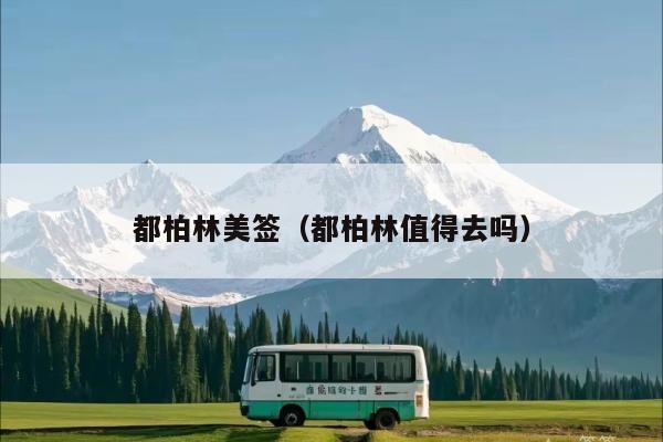 都柏林美签(都柏林值得去吗)