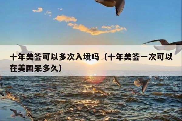 十年美签可以多次入境吗(十年美签一次可以在美国呆多久)