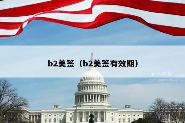 b2美签(b2美签有效期)