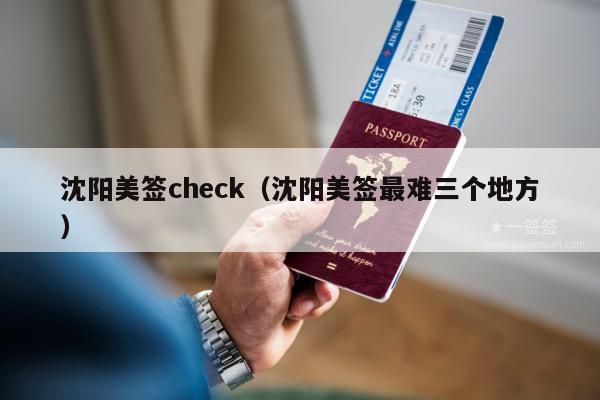 沈阳美签check(沈阳美签最难三个地方)