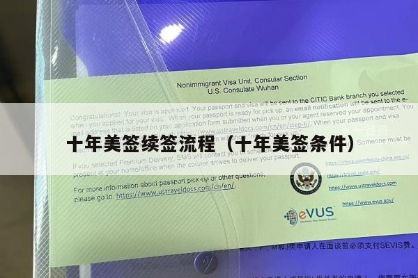 十年美签续签流程(十年美签条件)